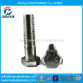 Jiaxing Stainless Steel 309 Fine Thread Hex Cap Screw